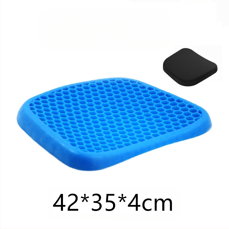 Hulgimüük suvine jääpadi Jaapani kärgstruktuuriga geelipadi kontorisse pikaks istumiseks silikoonist tagumikupadi auto jahe istmepadi