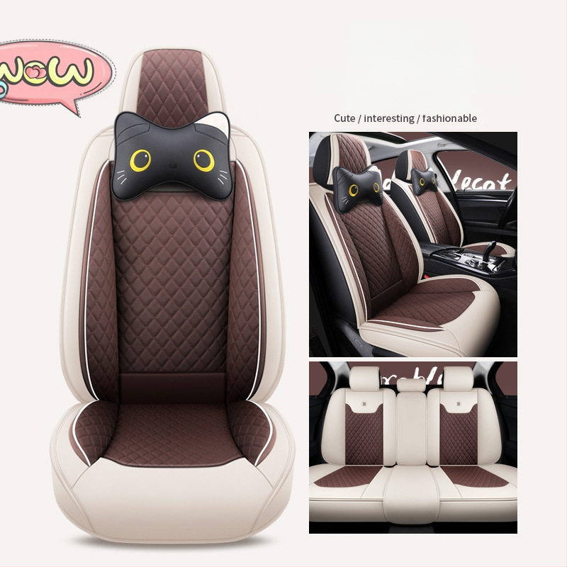 Uus Bomani armas kassiteemandiga kuuevärviline nahast Four Seasons universaalne autopadi