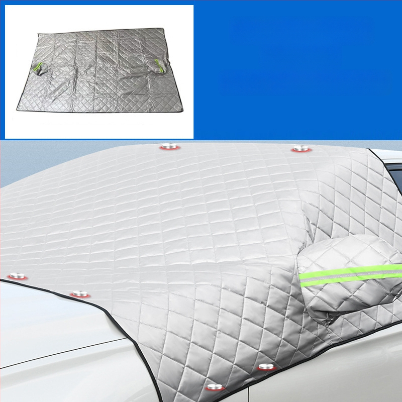 Automobilio priekinio stiklo uždangalas, atsparus saulei, atsparus lietui, šalčio izoliacija, pusės kėbulo uždangalas, išorinis uždangalas, apsauga nuo sniego