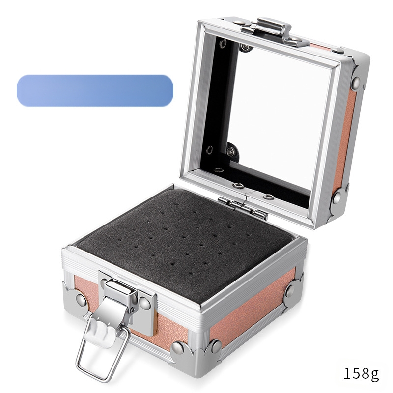 Sandėlyje yra 30 skylių poliravimo galvutės valymo dėžutė, 100 skylių kvadratinė nagų šlifavimo galvutė, dulkėms atsparus permatomas stovas.