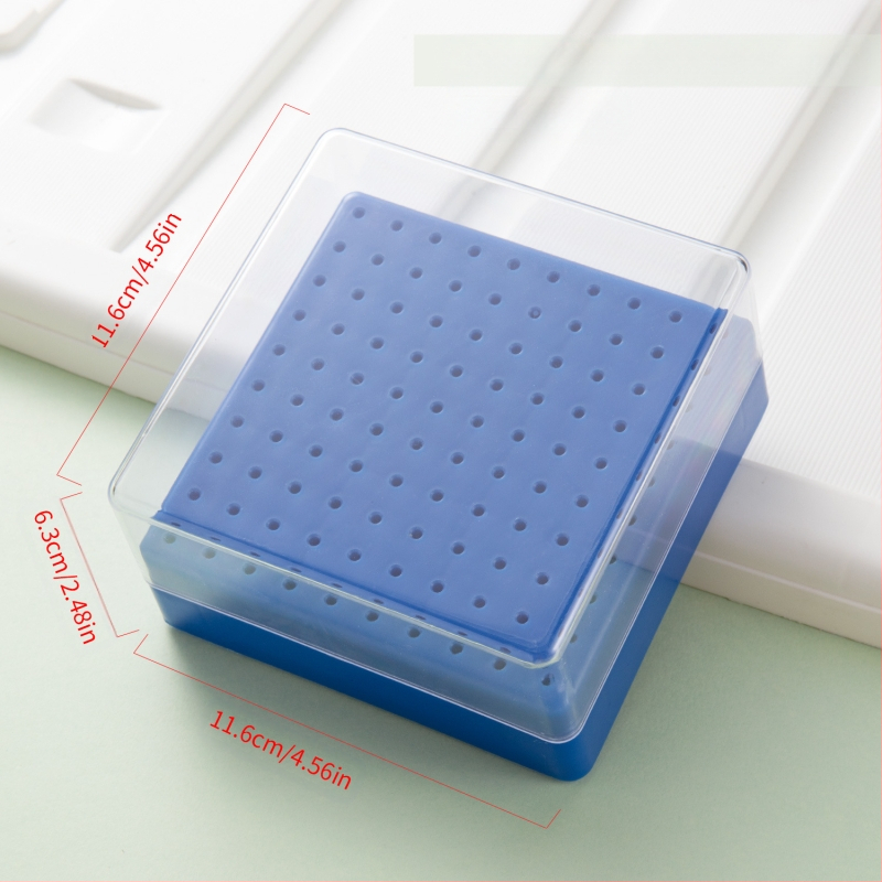 Sandėlyje yra 30 skylių poliravimo galvutės valymo dėžutė, 100 skylių kvadratinė nagų šlifavimo galvutė, dulkėms atsparus permatomas stovas.