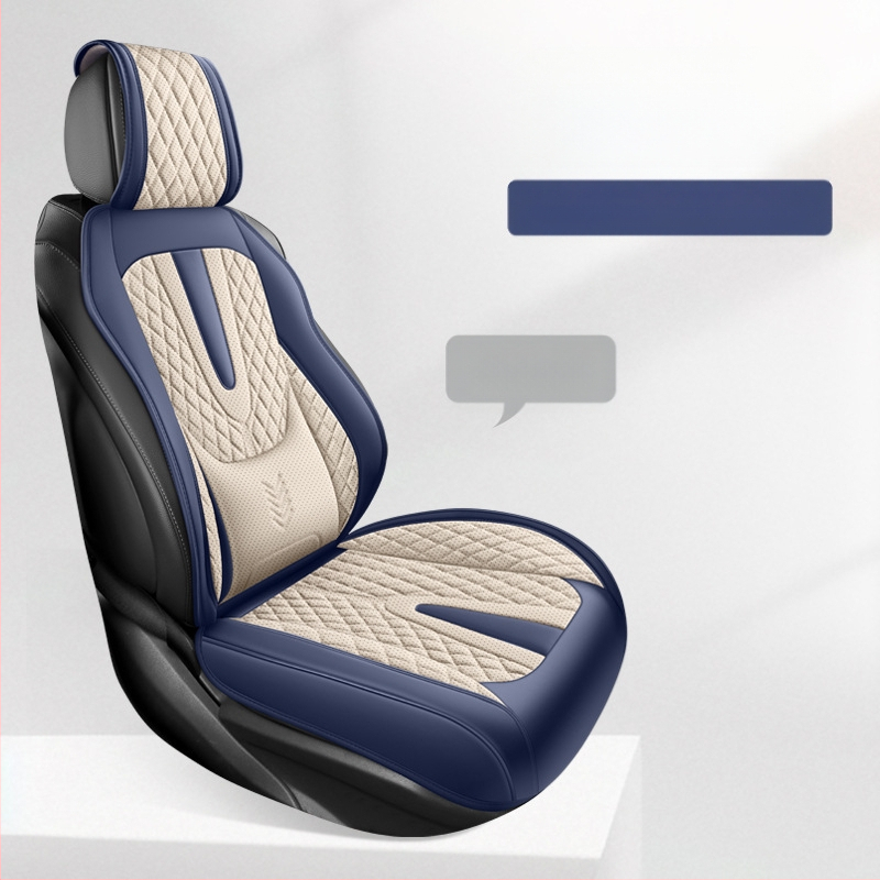 Fikseeritud nimmetugi, täielikult suletud autoistmepadi, viiekohaline universaalne nelja aastaaja istmekate, hingav ja kulumiskindel autoistmepadi