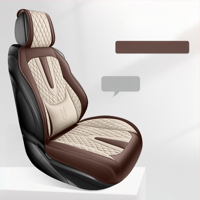 Fikseeritud nimmetugi, täielikult suletud autoistmepadi, viiekohaline universaalne nelja aastaaja istmekate, hingav ja kulumiskindel autoistmepadi