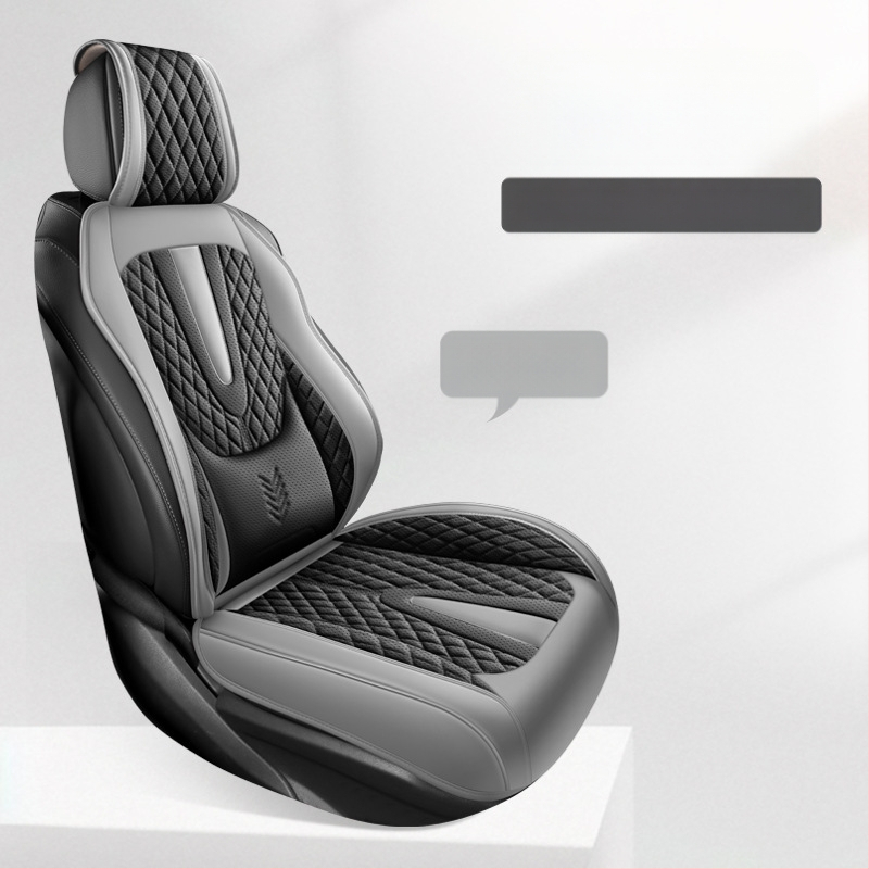 Fikseeritud nimmetugi, täielikult suletud autoistmepadi, viiekohaline universaalne nelja aastaaja istmekate, hingav ja kulumiskindel autoistmepadi