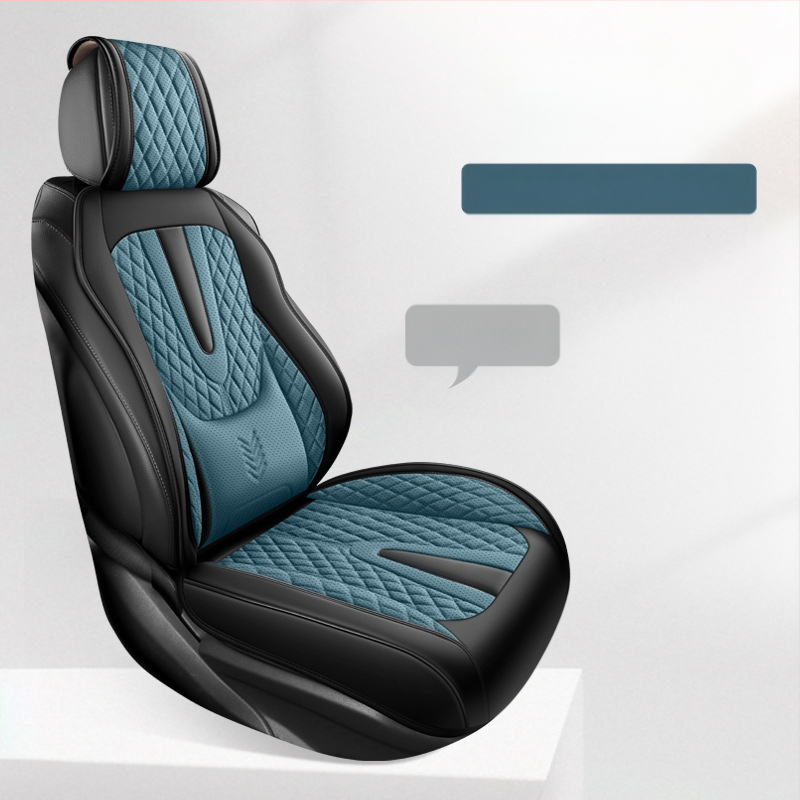 Fikseeritud nimmetugi, täielikult suletud autoistmepadi, viiekohaline universaalne nelja aastaaja istmekate, hingav ja kulumiskindel autoistmepadi