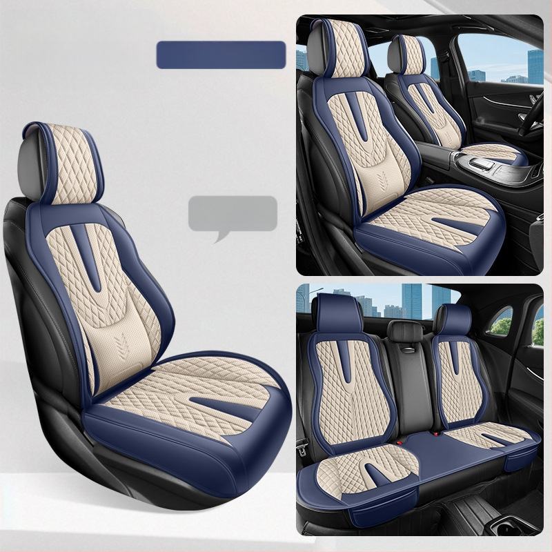 Fikseeritud nimmetugi, täielikult suletud autoistmepadi, viiekohaline universaalne nelja aastaaja istmekate, hingav ja kulumiskindel autoistmepadi