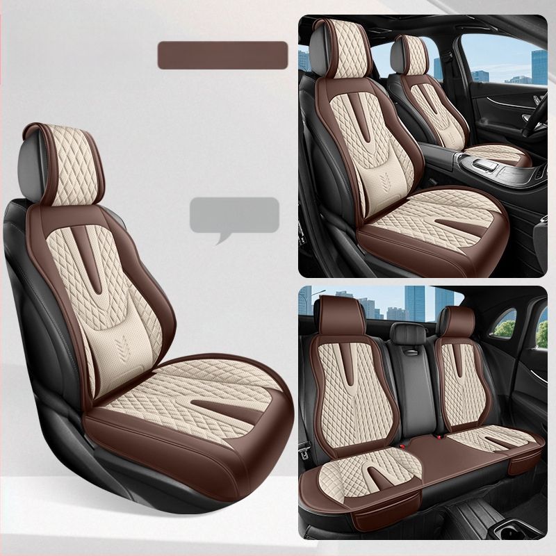 Fikseeritud nimmetugi, täielikult suletud autoistmepadi, viiekohaline universaalne nelja aastaaja istmekate, hingav ja kulumiskindel autoistmepadi