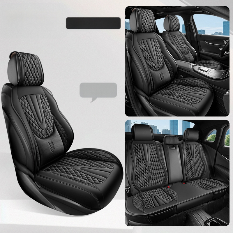 Fikseeritud nimmetugi, täielikult suletud autoistmepadi, viiekohaline universaalne nelja aastaaja istmekate, hingav ja kulumiskindel autoistmepadi