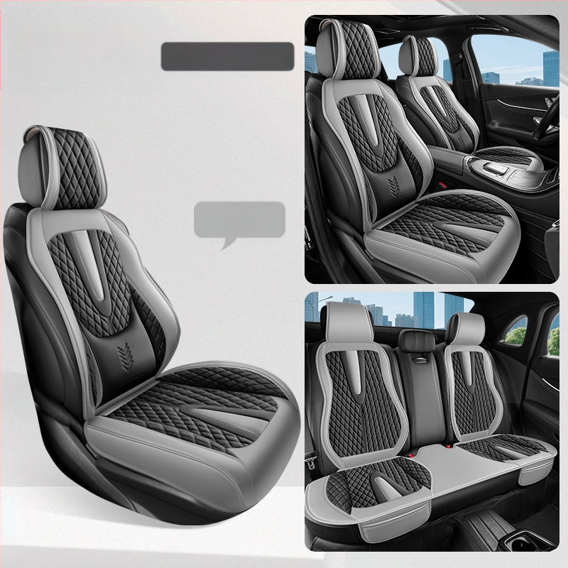 Fikseeritud nimmetugi, täielikult suletud autoistmepadi, viiekohaline universaalne nelja aastaaja istmekate, hingav ja kulumiskindel autoistmepadi