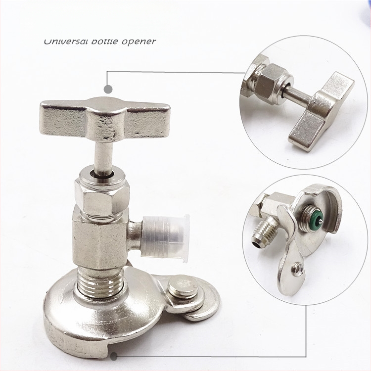 Automobiļa gaisa kondicionieris plus freona savienotāja aukstumaģenta pudeļu attaisāmā instrumentu piederumi augsta un zema spiediena savienotāja blīvgredzena spiediena mērītājs