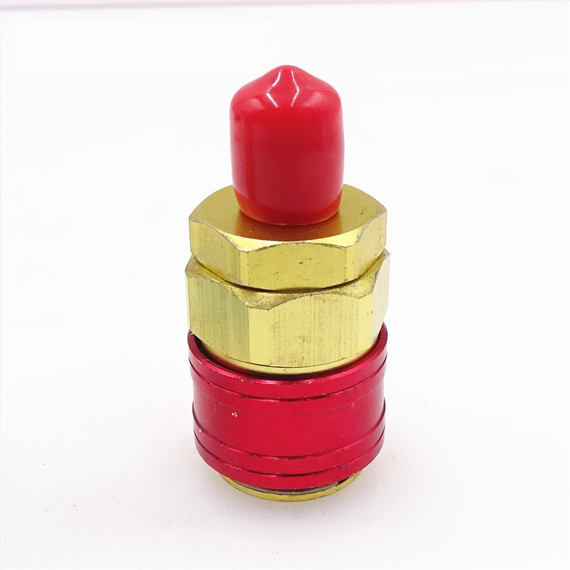 Automobiļa gaisa kondicionieris plus freona savienotāja aukstumaģenta pudeļu attaisāmā instrumentu piederumi augsta un zema spiediena savienotāja blīvgredzena spiediena mērītājs