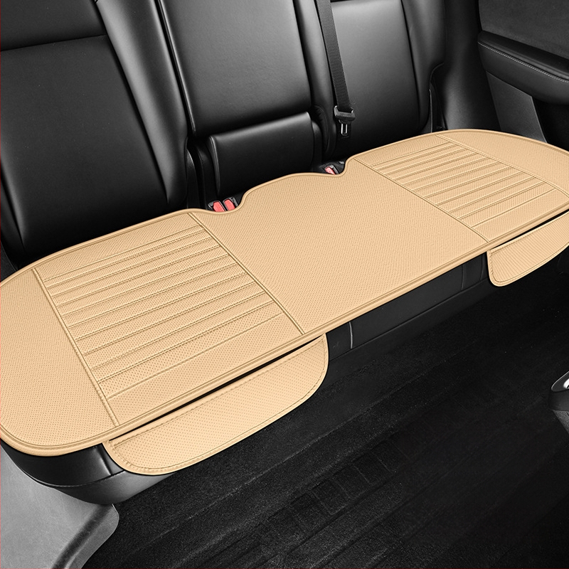 2025. aasta uus täisnahast autoistmepadja kolmeosaline komplekt igaks aastaajaks