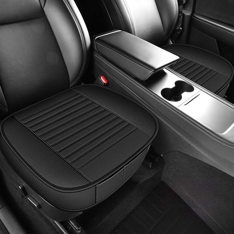 2025. aasta uus täisnahast autoistmepadja kolmeosaline komplekt igaks aastaajaks