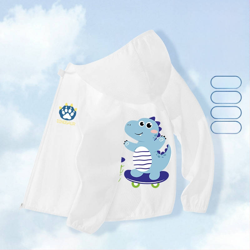 Berniukų drabužiai nuo saulės, 2025 m. vasarai, nauja universali striukė, skirta vaikams, skirtiems lauko sportui, nuo saulės, berniukiški kvėpuojantys vasaros drabužiai.