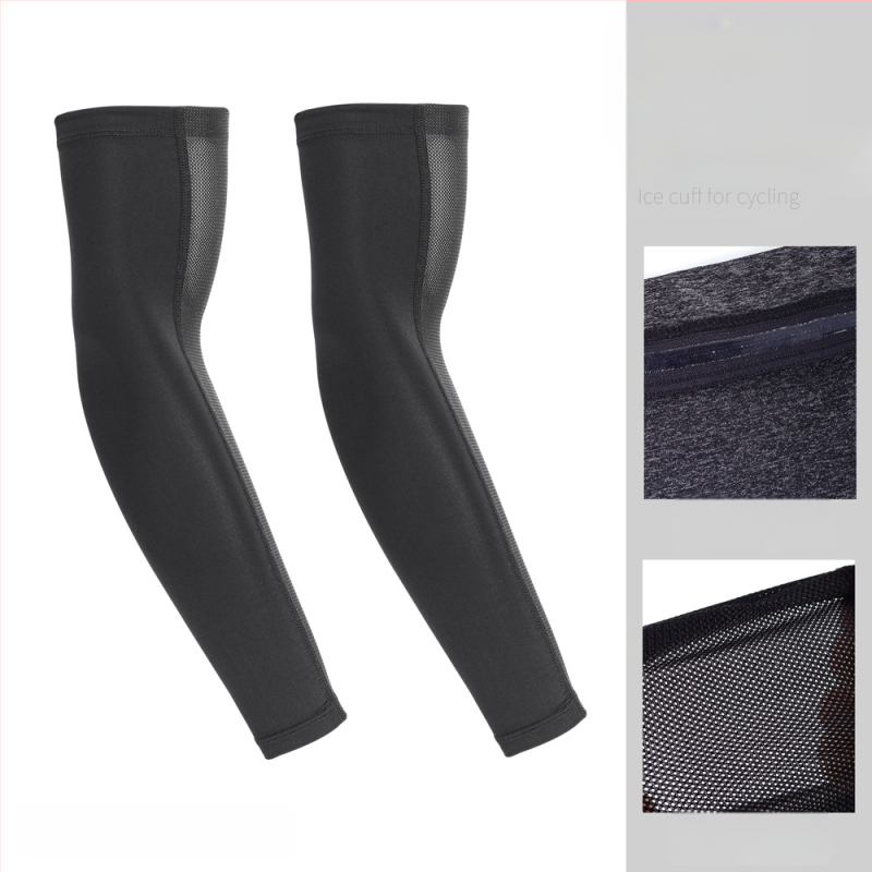 Ruidong lauko dviračių ledo rankovė vasarinė ledo pojūčio vienspalvė kvėpuojanti rankos rankovė Ice Silk neslystanti rankovė ledo rankovė didmeninė prekyba