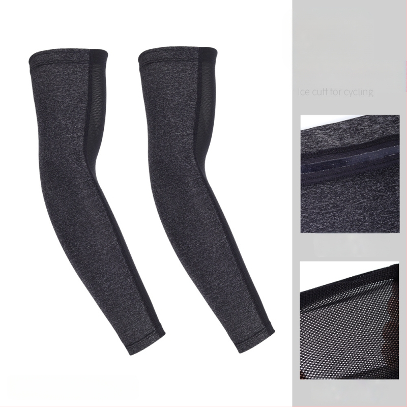 Ruidong lauko dviračių ledo rankovė vasarinė ledo pojūčio vienspalvė kvėpuojanti rankos rankovė Ice Silk neslystanti rankovė ledo rankovė didmeninė prekyba