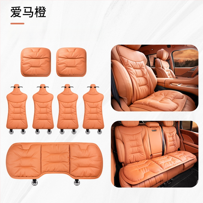 Auto istmepadi nelja aastaaja üldise interjööri tipptasemel pehmendus, sobib Mercedes-Benz BMW istmepadja ühes tükis istmekate tagumine