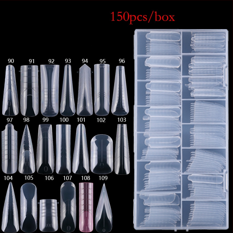 Piiriülene uus 150 kristallküünepikendus ilma paberihoidjata kiire fototeraapia küünte pikendamiseks ja laiendamiseks kunstküüned