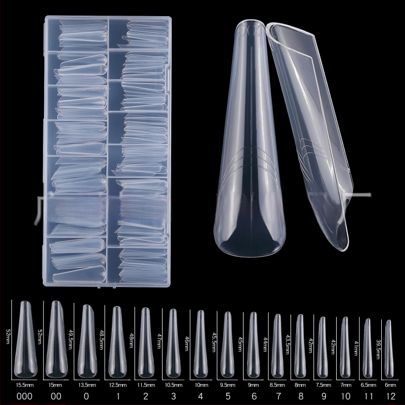 Piiriülene uus 150 kristallküünepikendus ilma paberihoidjata kiire fototeraapia küünte pikendamiseks ja laiendamiseks kunstküüned
