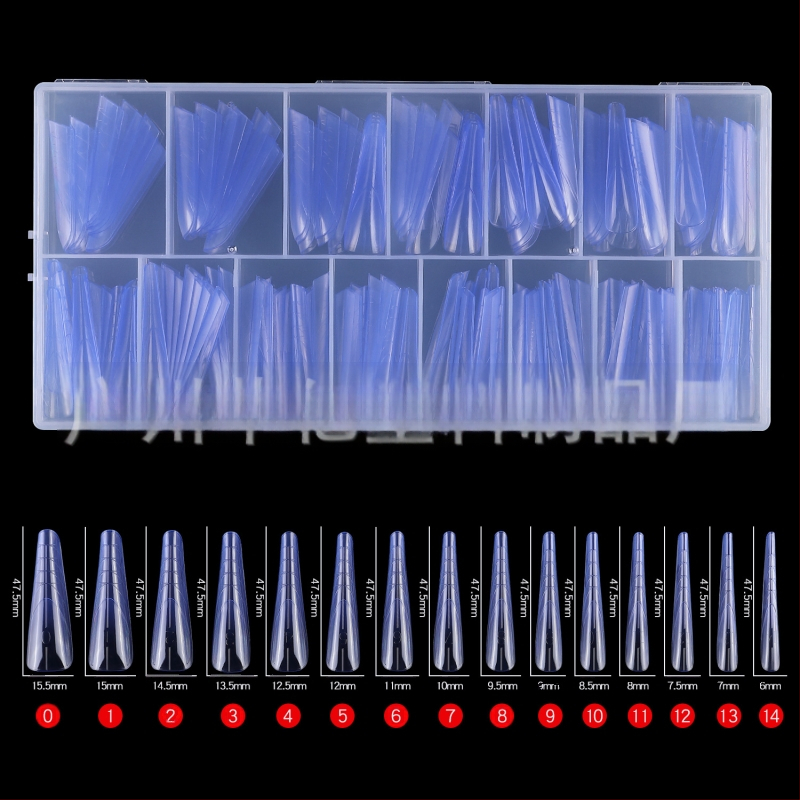 Piiriülene uus 150 kristallküünepikendus ilma paberihoidjata kiire fototeraapia küünte pikendamiseks ja laiendamiseks kunstküüned