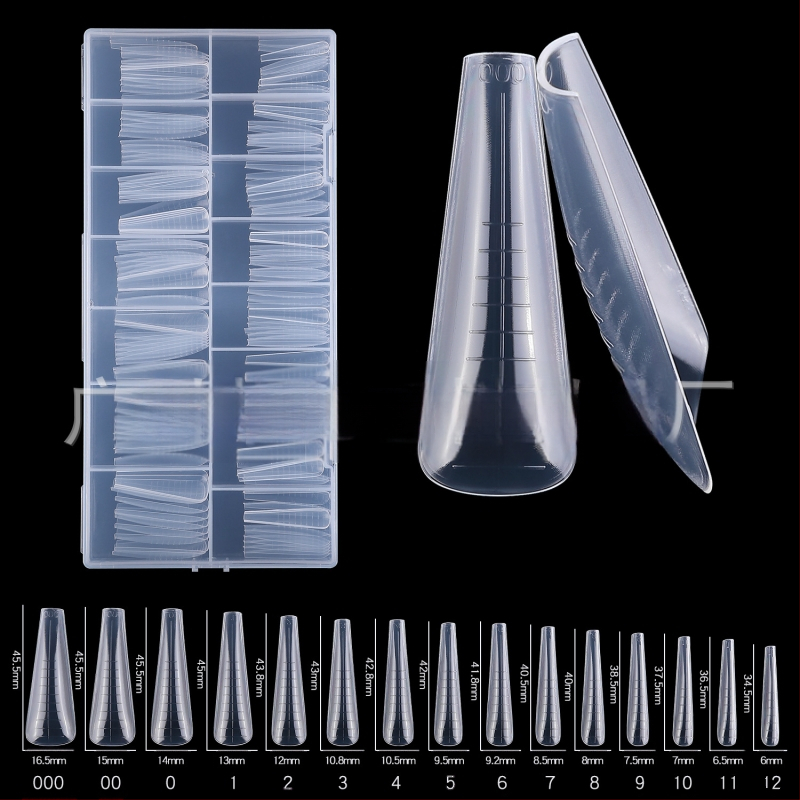 Piiriülene uus 150 kristallküünepikendus ilma paberihoidjata kiire fototeraapia küünte pikendamiseks ja laiendamiseks kunstküüned