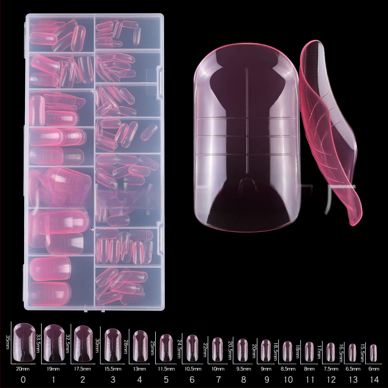 Piiriülene uus 150 kristallküünepikendus ilma paberihoidjata kiire fototeraapia küünte pikendamiseks ja laiendamiseks kunstküüned