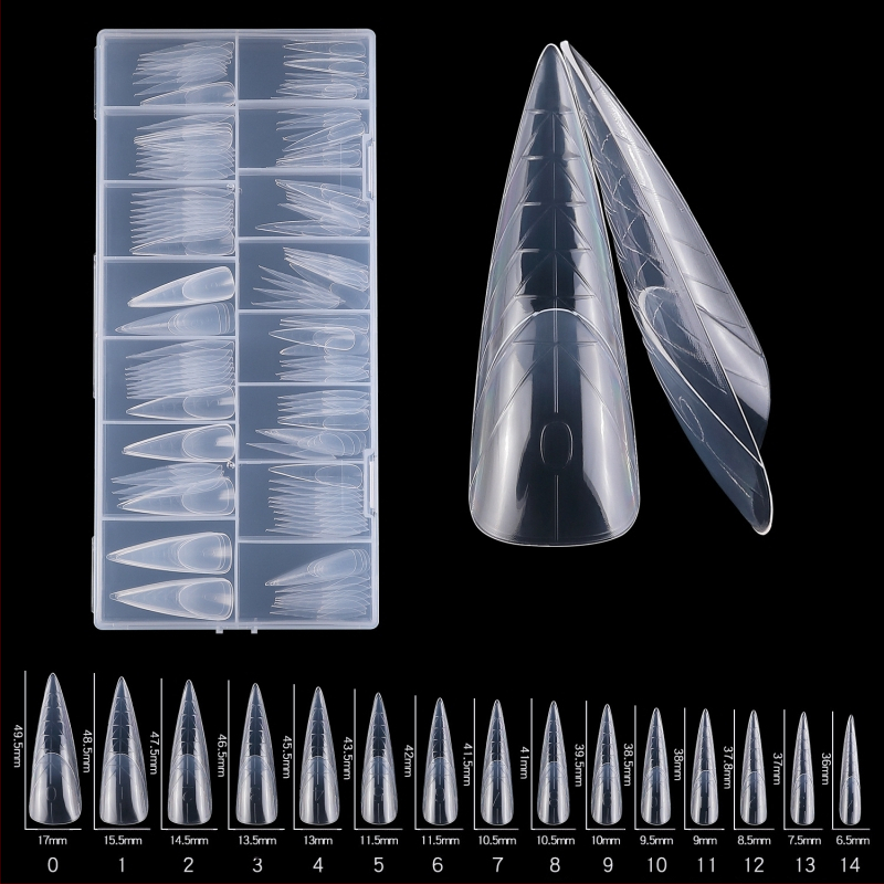 Piiriülene uus 150 kristallküünepikendus ilma paberihoidjata kiire fototeraapia küünte pikendamiseks ja laiendamiseks kunstküüned