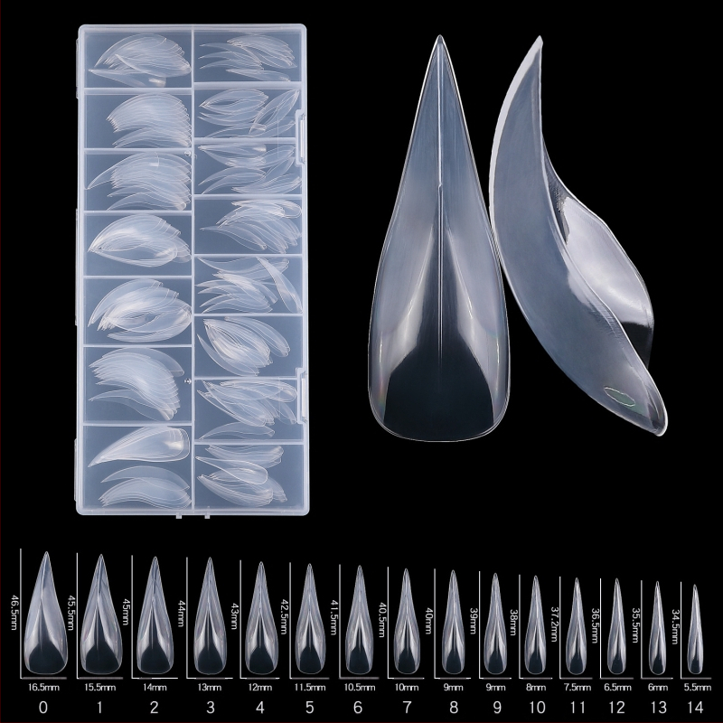 Piiriülene uus 150 kristallküünepikendus ilma paberihoidjata kiire fototeraapia küünte pikendamiseks ja laiendamiseks kunstküüned
