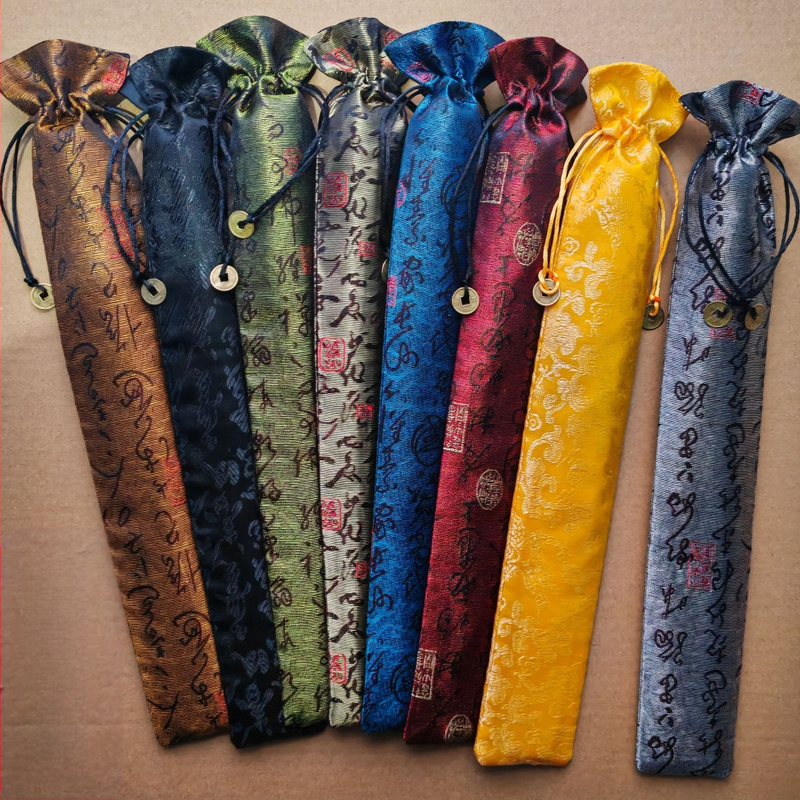 ♡Kokkupandav lehvikkott, lehvikkott, 6/7/8/9,5/10 tolli, linane brokaat, puuvillane kalligraafiline lehvik, kraanakirjaga