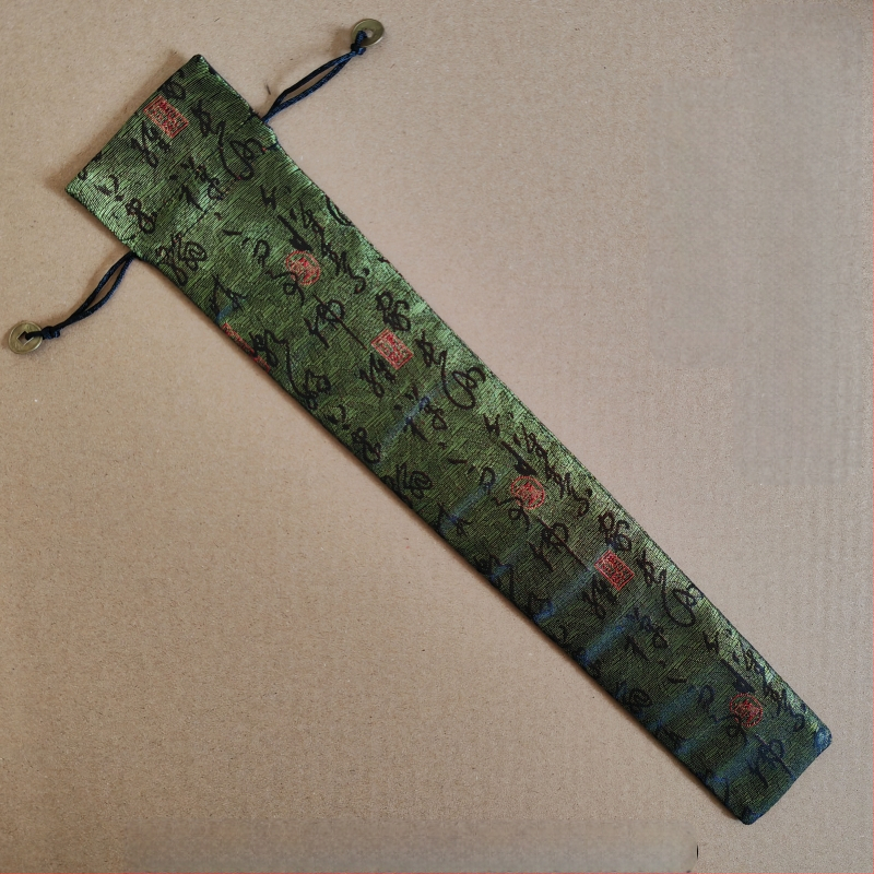 ♡Kokkupandav lehvikkott, lehvikkott, 6/7/8/9,5/10 tolli, linane brokaat, puuvillane kalligraafiline lehvik, kraanakirjaga