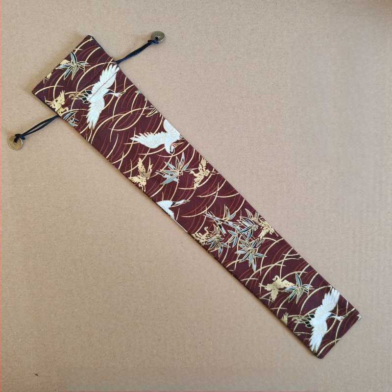 ♡Kokkupandav lehvikkott, lehvikkott, 6/7/8/9,5/10 tolli, linane brokaat, puuvillane kalligraafiline lehvik, kraanakirjaga