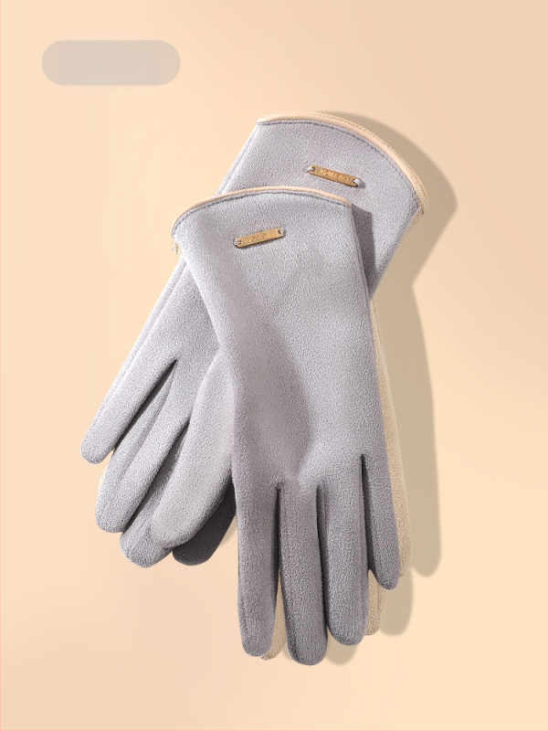 Seemisnahast kindad naistele kevad- ja sügistalvised ratsutamiskindad, puutetundliku ekraaniga, fliisvoodriga, talvised tuulekindlad jalgrattasõidukindad