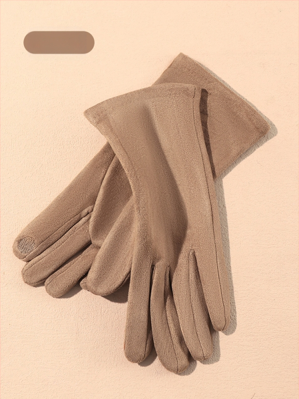 Seemisnahast kindad naistele kevad- ja sügistalvised ratsutamiskindad, puutetundliku ekraaniga, fliisvoodriga, talvised tuulekindlad jalgrattasõidukindad