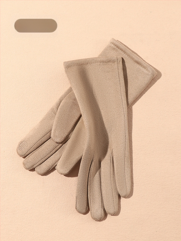 Seemisnahast kindad naistele kevad- ja sügistalvised ratsutamiskindad, puutetundliku ekraaniga, fliisvoodriga, talvised tuulekindlad jalgrattasõidukindad