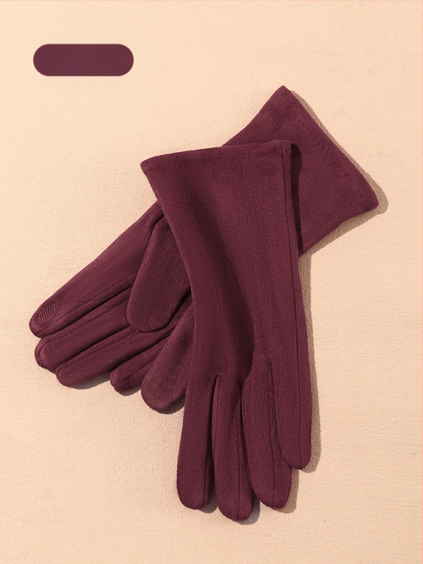 Seemisnahast kindad naistele kevad- ja sügistalvised ratsutamiskindad, puutetundliku ekraaniga, fliisvoodriga, talvised tuulekindlad jalgrattasõidukindad