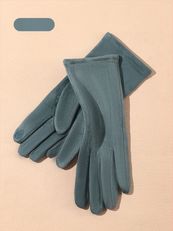 Seemisnahast kindad naistele kevad- ja sügistalvised ratsutamiskindad, puutetundliku ekraaniga, fliisvoodriga, talvised tuulekindlad jalgrattasõidukindad