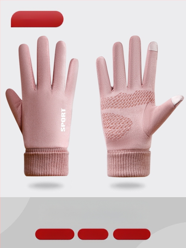 Seemisnahast kindad naistele kevad- ja sügistalvised ratsutamiskindad, puutetundliku ekraaniga, fliisvoodriga, talvised tuulekindlad jalgrattasõidukindad