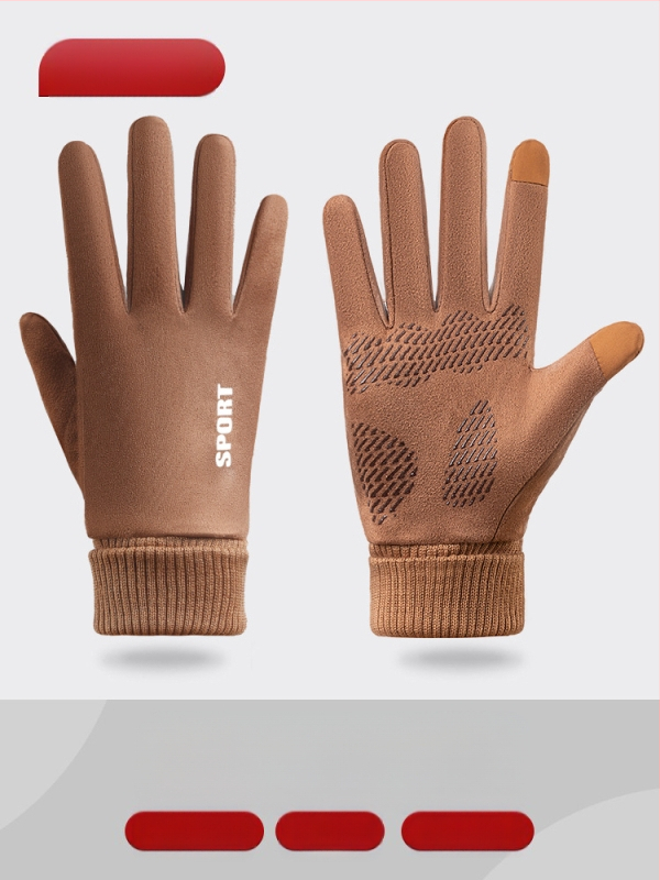 Seemisnahast kindad naistele kevad- ja sügistalvised ratsutamiskindad, puutetundliku ekraaniga, fliisvoodriga, talvised tuulekindlad jalgrattasõidukindad