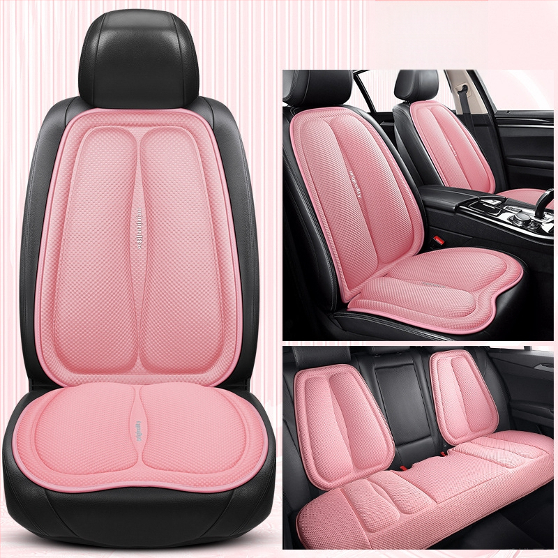 Suvine kosmosekihiline autopadi, ventileeritav ja hingav, lahe, kolmeosaline komplekt, loominguline autokaunistus, autotarbed