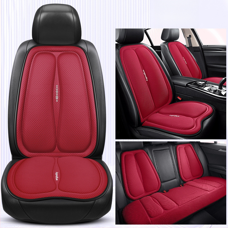 Suvine kosmosekihiline autopadi, ventileeritav ja hingav, lahe, kolmeosaline komplekt, loominguline autokaunistus, autotarbed