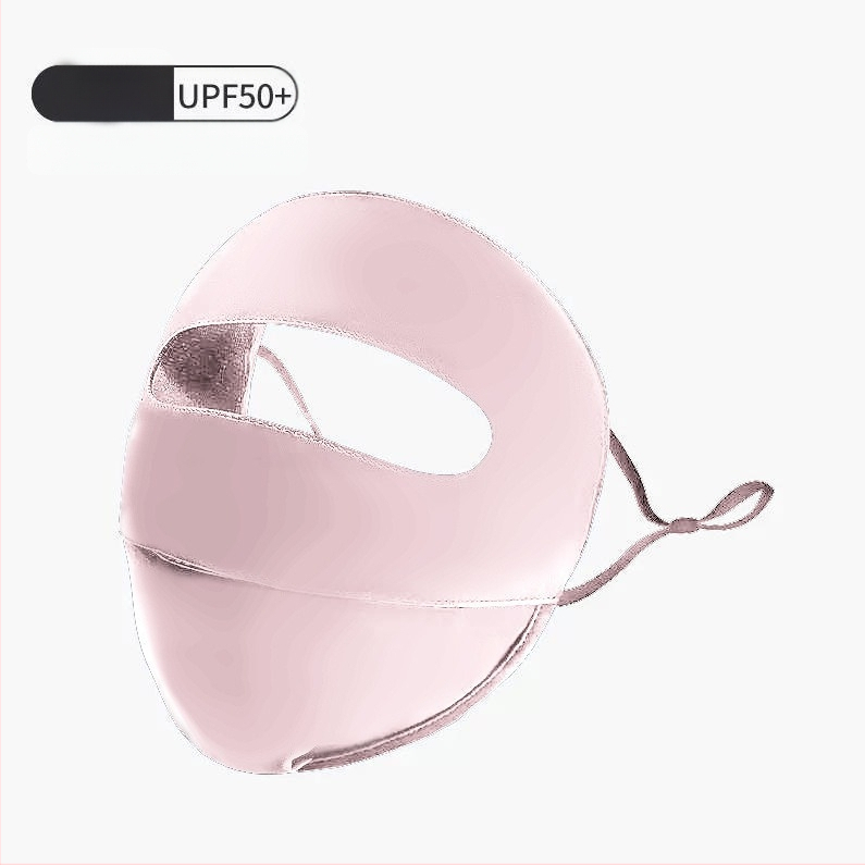Täisnäo päikesekaitsekreem suvine UV-kaitsega naiste näole Gini päikesevari müts integreeritud kaelakaitse jääsiidist hingav mask