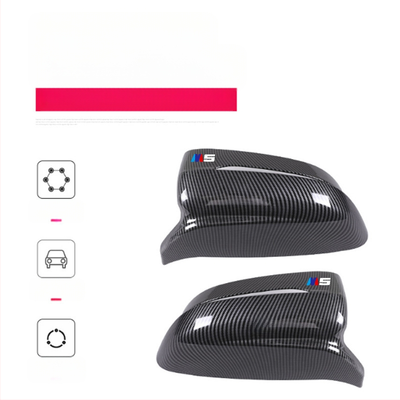 Xue Ying tinkamas galinio vaizdo veidrodėlio korpusas 3 serijos 5 serijos 530 modifikacijai 35 1 serijos X1 X3 X5 X7 atbulinio vaizdo veidrodėlio dangtelio dekoravimui