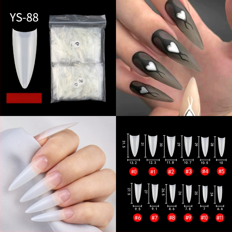 Naujas prancūziškas nagų lakas, persidengiantys pusiau lipdukai, pilni lipdukai, netikro nago nagų lopinėlis, prailginto naudojimo nagų lakas