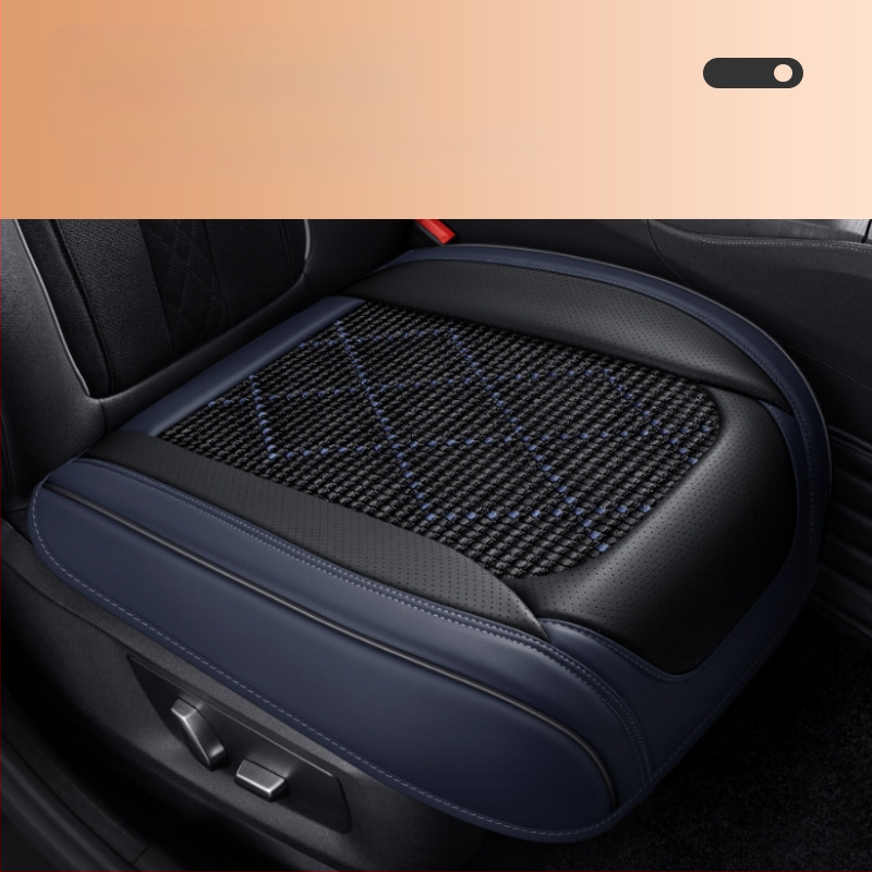 Dr. Jie automašīnas sēdekļa spilvens, universāls vasaras dzesēšanas spilvens, ledus zīda sēdekļa spilvens, Nappa ādas trīsdaļīgs komplekts, viengabalains sēdekļa spilvens