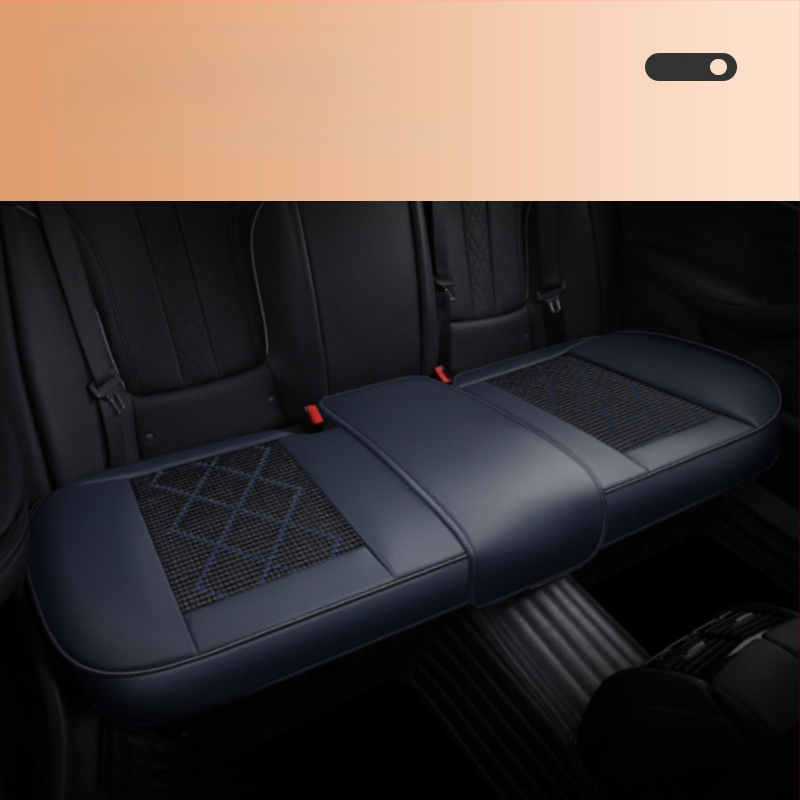 Dr. Jie automašīnas sēdekļa spilvens, universāls vasaras dzesēšanas spilvens, ledus zīda sēdekļa spilvens, Nappa ādas trīsdaļīgs komplekts, viengabalains sēdekļa spilvens