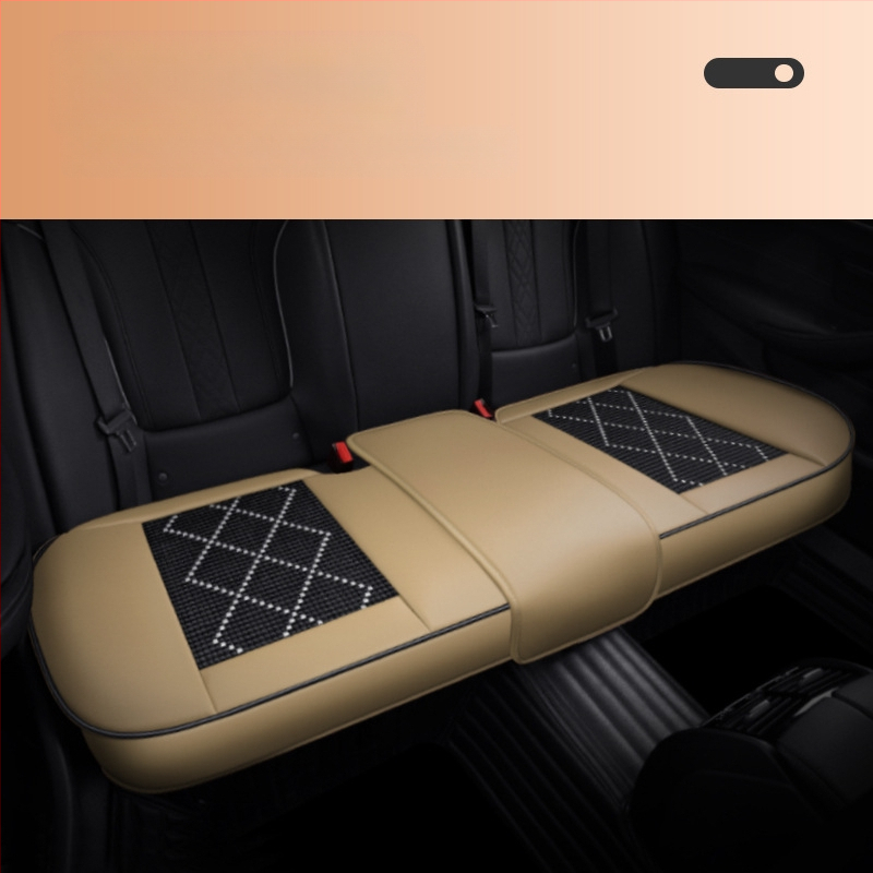 Dr. Jie automašīnas sēdekļa spilvens, universāls vasaras dzesēšanas spilvens, ledus zīda sēdekļa spilvens, Nappa ādas trīsdaļīgs komplekts, viengabalains sēdekļa spilvens