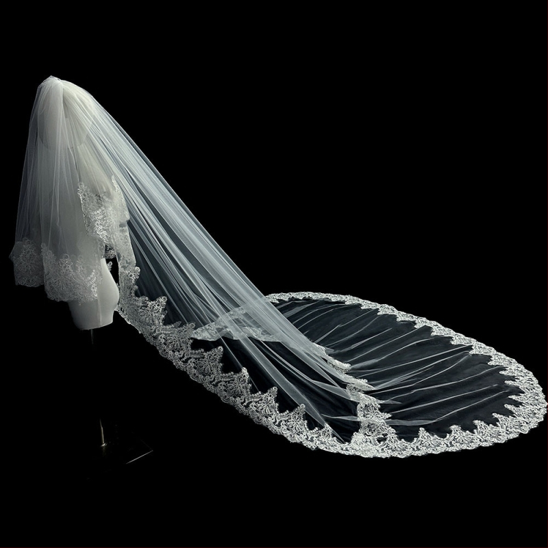 Nuotakos vestuvių pagrindinė vestuvinė suknelė, šydas, super nemirtingas mori, korėjietiško stiliaus ilgauodegis nėriniuotas šydas, aksesuarai