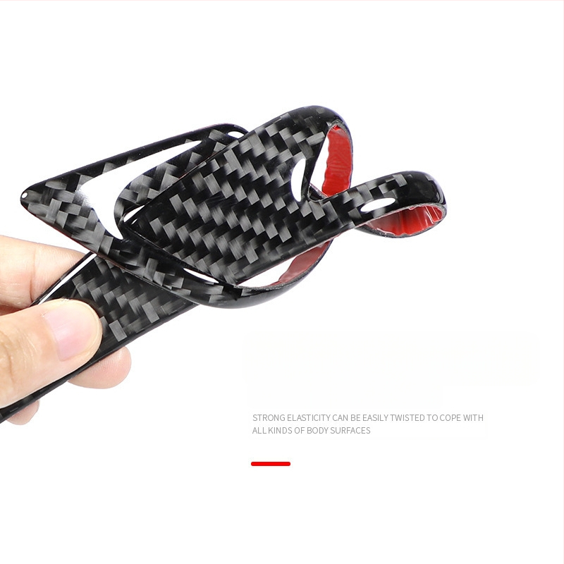 Uue auto ratta kulmude kokkupõrkevastane riba modifitseeritud universaalne päris süsinikkiust kokkupõrkevastane kriimustuskindel liim kokkupõrkevastane kleebis dekoratiivriba