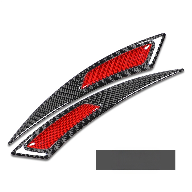 Uue auto ratta kulmude kokkupõrkevastane riba modifitseeritud universaalne päris süsinikkiust kokkupõrkevastane kriimustuskindel liim kokkupõrkevastane kleebis dekoratiivriba