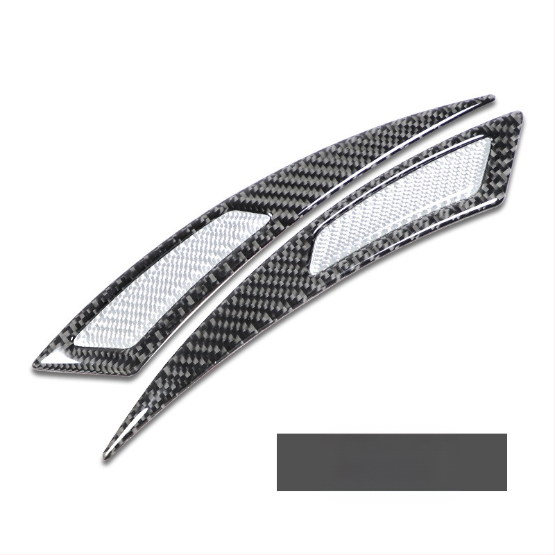 Uue auto ratta kulmude kokkupõrkevastane riba modifitseeritud universaalne päris süsinikkiust kokkupõrkevastane kriimustuskindel liim kokkupõrkevastane kleebis dekoratiivriba